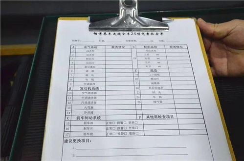 汽车综合检测多少项
