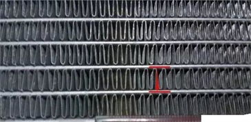 汽车水箱散热面积多少