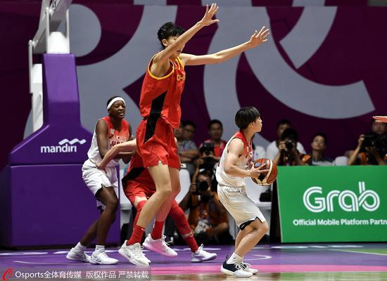 热身赛中国女篮32分大胜日本女篮