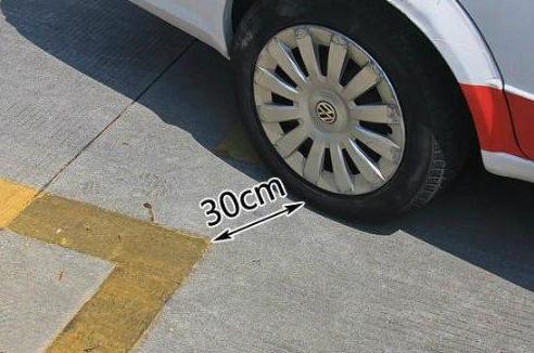 汽车入库距离多少米